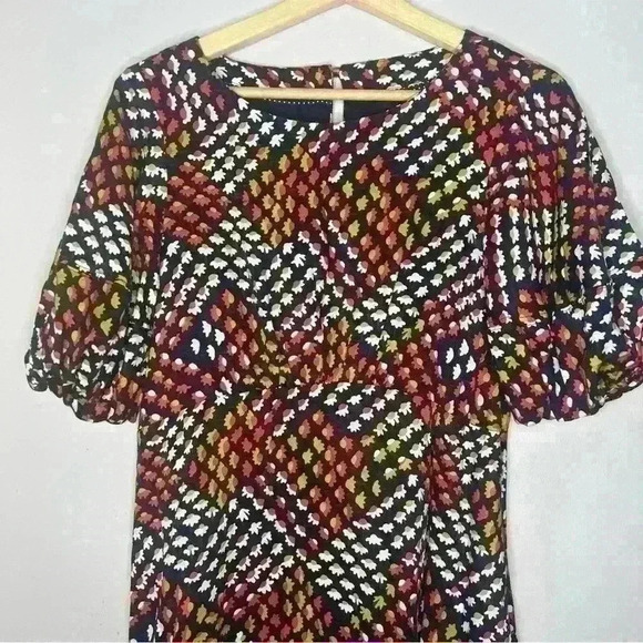 Anthropologie Maeve Melody Floral Print Dress Size 2 - Picture 2 of 9